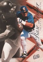 1996 Ultra on-Base Leader #4 Rickey Henderson Baseball Card