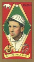 1911 Gold Borders Broadleaf Back #38 Collins (Eddie, mouth closed) mouth closed Baseball Card