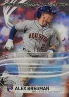 2017 Topps Chrome Freshman Flash #FF10 Alex Bregman Baseball Card