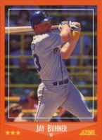 1988 Score Traded #95T Jay Buhner Baseball Card