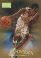 1997 Skybox Premium #100 Allen Iverson Basketball Card
