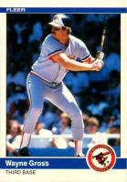 1984 Fleer Update #U-45 Wayne Gross Baseball Card