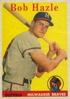 1958 Topps #83 Bob Hazle Baseball Card