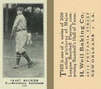 1916 Weil Baking Co. #148 Nap Rucker Baseball Card