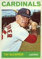 1964 Topps #429 Tim McCarver Baseball Card
