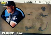 1993 Upper Deck Diamond Gallery #27 Frank Thomas Baseball Card