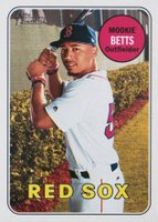 2018 Topps Heritage  #330 Mookie Betts Baseball Card