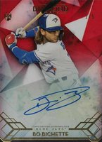 2020 Topps Diamond Icons Autographs #ACBIC Bo Bichette Red Baseball Card