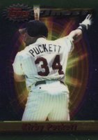 1994 Finest #204 Kirby Puckett Superstar Sampler Baseball Card
