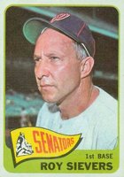 1965 Topps #574 Roy Sievers Baseball Card