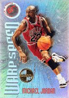1995 Stadium Club Warp Speed #WS1 Michael Jordan Members Only Basketball Card