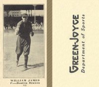 1916 Green-Joyce #88 William James Baseball Card