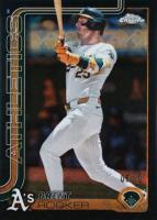 2025 Topps Chrome Logofractor Edition #54 Brent Rooker Black Refractor Baseball Card