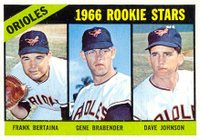 1966 Topps #579 Orioles Rookies Baseball Card