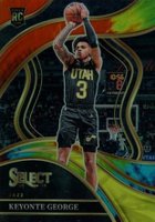 2023 Panini Select #295 Keyonte George Tie-Dye Prizm Basketball Card
