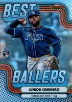 2024 Bowman's Best Best Ballers #BB24 Junior Caminero Baseball Card