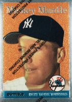 1996 Topps Mantle Finest #8 1958 Topps Reprint w/Coating Baseball Card
