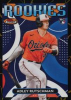 2023 Topps Finest Finest Rookies Design Variations #FRD1 Adley Rutschman Kintsukuroi Black/Gold Baseball Card