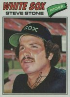 1977 Topps #17 Steve Stone Baseball Card
