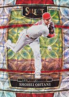 2022 Panini Select #85 Shohei Ohtani Scope Baseball Card