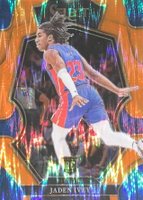 2022 Panini Select #178 Jaden Ivey Orange Flash Basketball Card