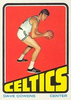 1972 Topps #7 Dave Cowens Basketball Card