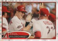 2012 Topps Chrome #35 Paul Goldschmidt Xfractor Baseball Card