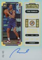 2022 Panini Contenders #118 Bennedict Mathurin Autograph-the Finals Basketball Card