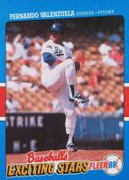 1988 Fleer Exciting Stars #43 Fernando Valenzuela Baseball Card