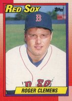 1990 Topps #245 Roger Clemens Baseball Card