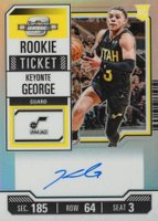 2023 Panini Contenders Optic #130 Keyonte George Autograph Basketball Card