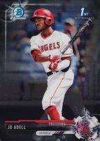 2017 Bowman Draft #BDC95 Jo Adell Chrome-Batting Baseball Card