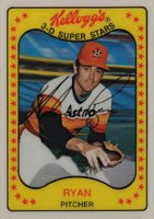 1981 Kellogg's #6 Nolan Ryan Baseball Card