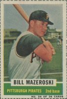1961 Bazooka #24 Bill Mazeroski Baseball Card
