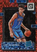 2022 Panini Donruss Optic #208 Chet Holmgren Fast Break Red Basketball Card