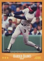 1988 Score #590 Harold Baines Baseball Card