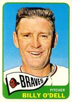1965 Topps #476 Billy O'Dell Baseball Card