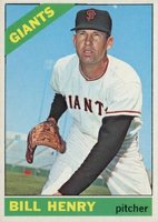 1966 Topps #115 Bill Henry Baseball Card