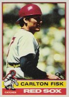 1976 Topps #365 Carlton Fisk Baseball Card