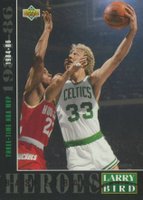 1992 Upper Deck Larry Bird Heroes #23 Larry Bird 1984-86 3-Time NBA MVP Basketball Card