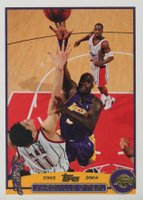 2003 Topps #34 Shaquille O'Neal Basketball Card