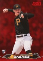 2024 Topps Stadium Club #237 Paul Skenes Red Foil Baseball Card