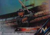 2016 Topps Chrome #116 Ichiro Refractor Baseball Card