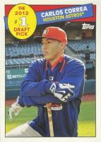 2016 Topps Archives 1985 Topps #1 Draft Pick #CC Carlos Correa Baseball Card