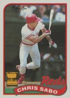 1989 O-Pee-Chee #156 Chris Sabo Baseball Card