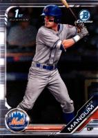 2019 Bowman Draft #BDC95 Jake Mangum Chrome Baseball Card