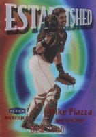 1999 Fleer Mystique Established #6 Mike Piazza Baseball Card