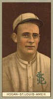 1912 Brown Backgrounds Broadleaf #82 William Hogan Baseball Card