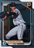 2024 Bowman Chrome Prospects #BCP125 Paul Skenes Baseball Card