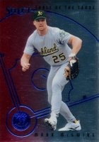 1997 Select Tools of the Trade #19 Frank Thomas/Mark McGwire Baseball Card